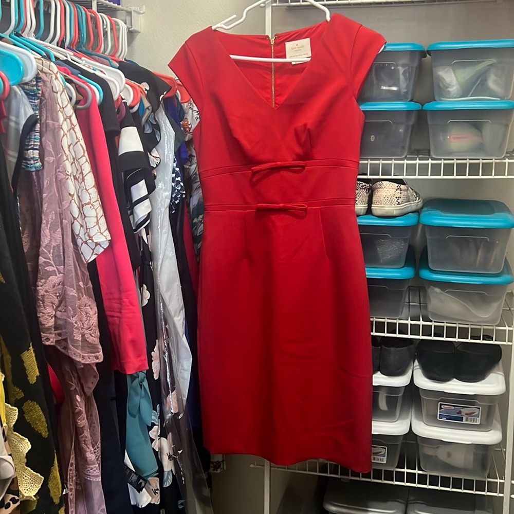Kate spade red dress ♠️